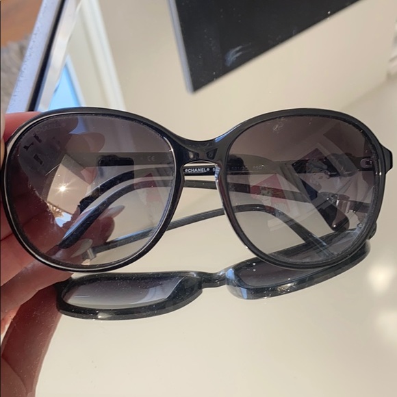 CHANEL Accessories - Chanel Sunglasses with case